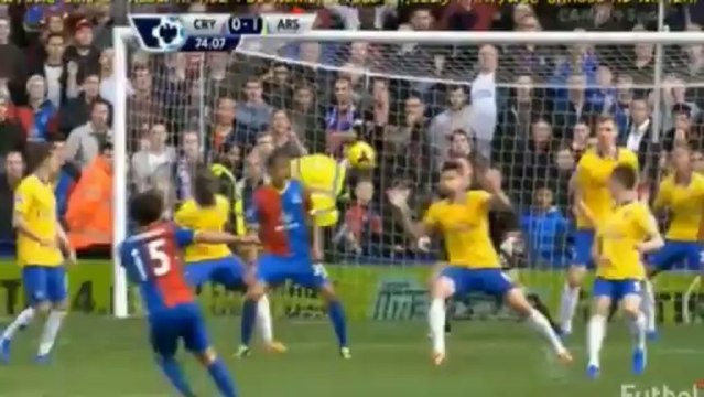 Świetna interwencja Wojciecha Szczęsnego Crystal Palace FC - Arsenal Londyn 0:2