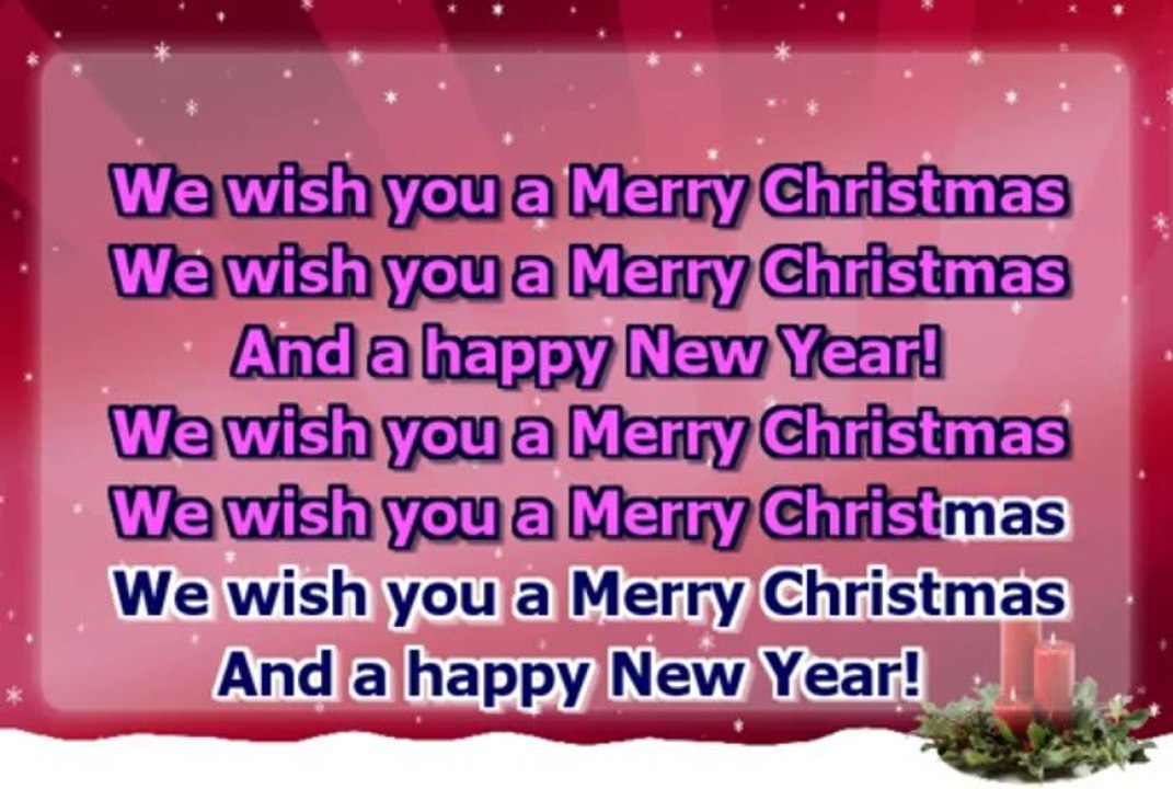 Christmas carol - We wish you a Merry Christmas - slow - for guitarists