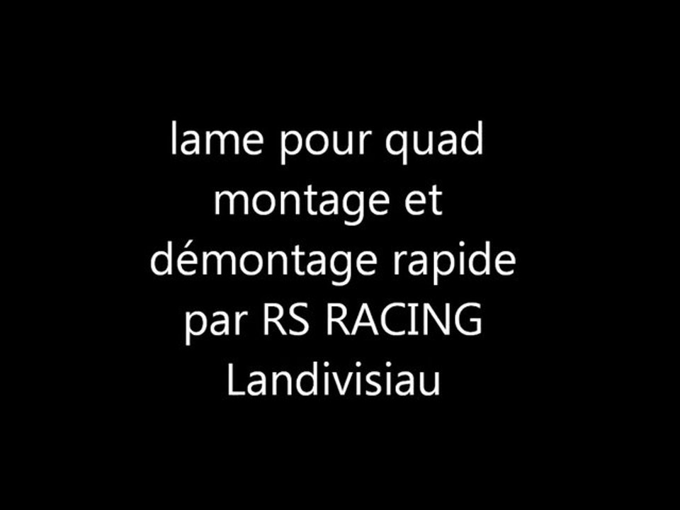 lame pour quad rs racing
