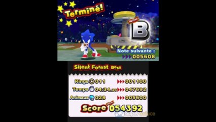 Sonic Lost World 3DS - Silent Forest - Boss