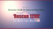 Governor Sindh Dr. Ishrat-ul-Ebad Khan inaugurated rescue helpline '1299' in Karachi