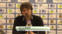 Conférence de presse US Créteil - CA Bastia (3-0) : Jean-Luc VASSEUR (USCL) - Stéphane ROSSI (CAB) - 2013/2014