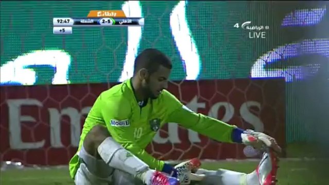 هدف الشعلة الثاني من محمد مصطفى في الاهلي - الاهلي 5-2 الشعلة HD