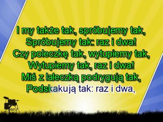 Dla dzieci - Miś z laleczką - linia melodyczna