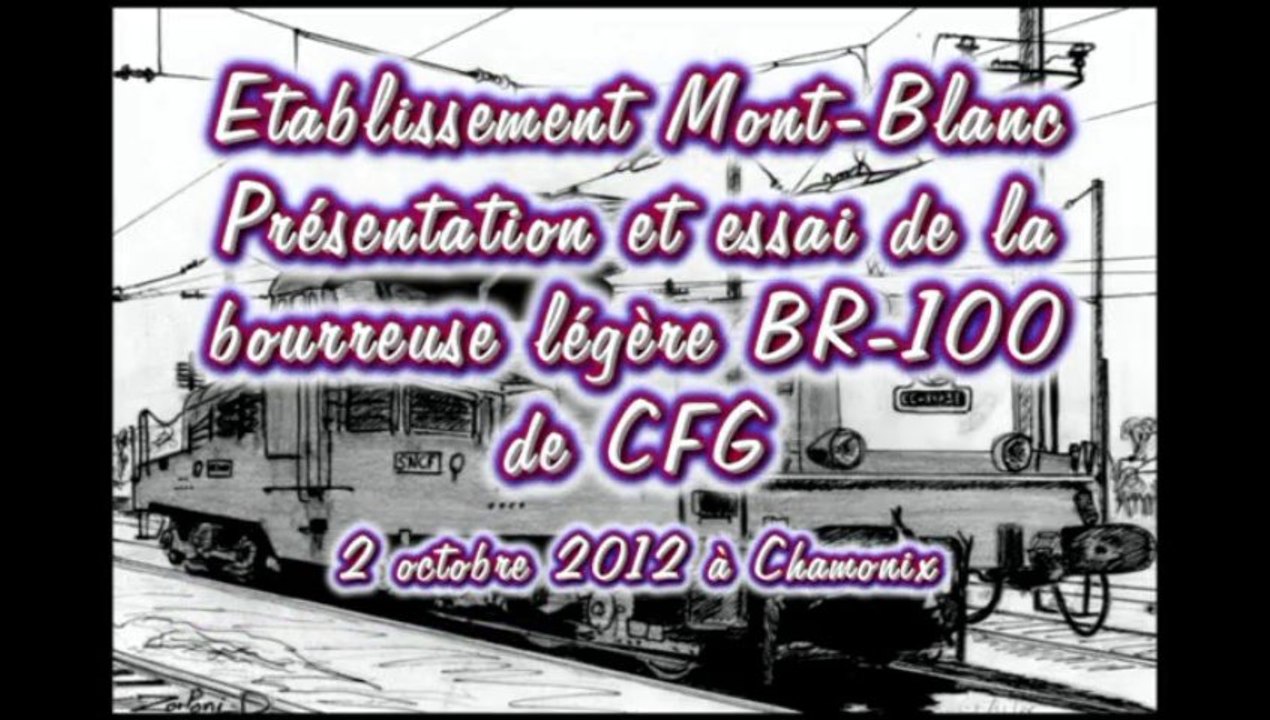 2012.10.02 Essai caleuse CFG MR100 3 par l'Etablissement Mont-Blanc