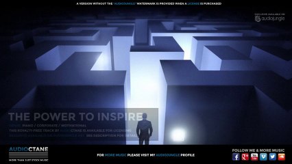 Inspirational Piano Music "The Power to Inspire"  - Royalty-Free