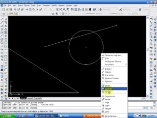 Autodesk - Auto CAD 2006/2008 - Tool - Circle ( C ) - Urdu / Hindi