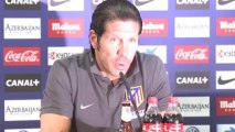 El Atlético ve el Clásico en el vestuario... después de entrenar