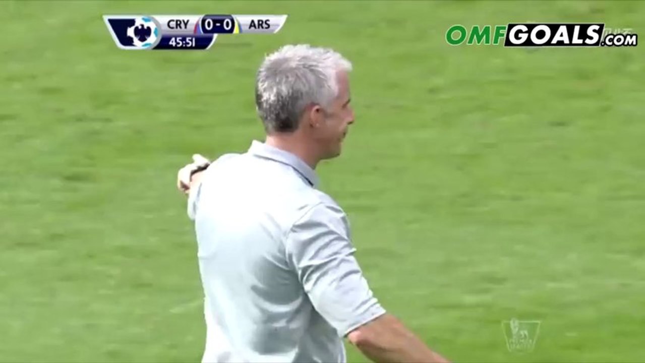 Crystal Palace 0-2 Arsenal - Goals and Highlights