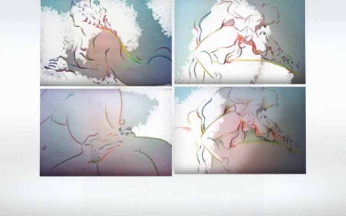 Catherine Cisinski : dessins érotiques ( montage format Portable)