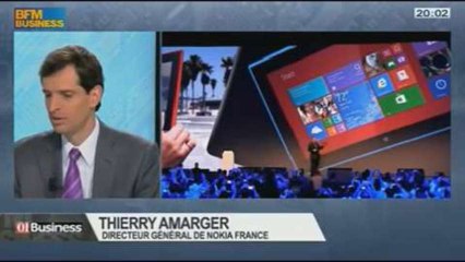 Les nouveautés de Nokia: Thierry Amarger, dans 01Business - 19/10 1/4