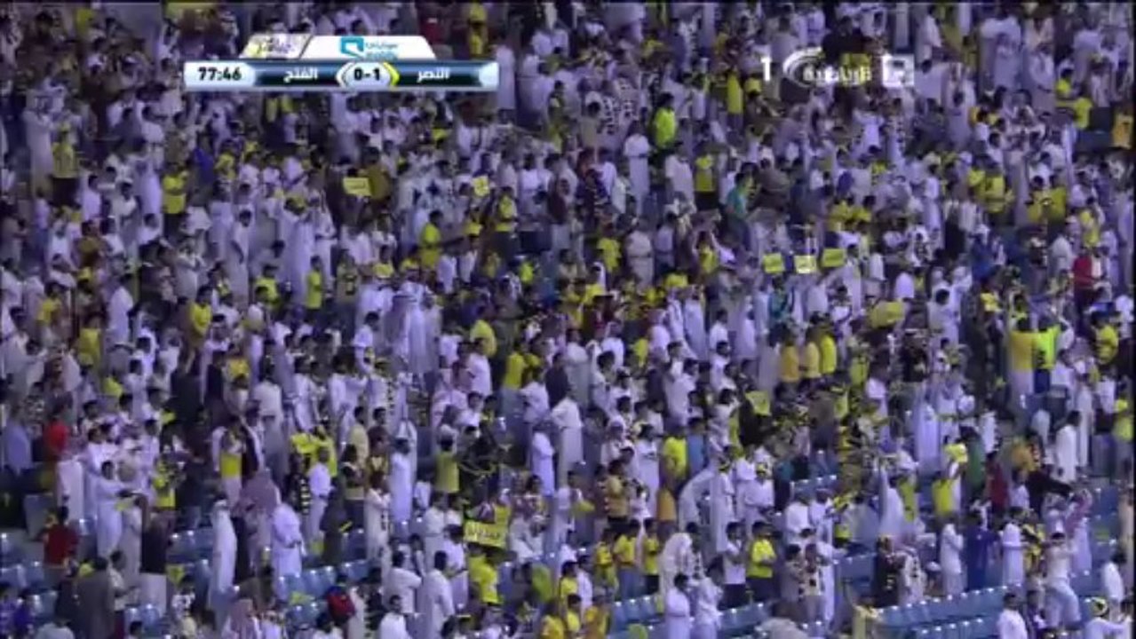هدف النصر الاول من محمد السهلاوي في الفتح - النصر 1-0 الفتح HD
