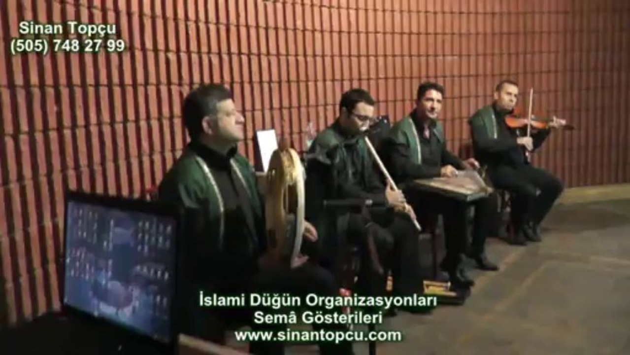 izmir ilahi grubu ve semazen ekibi izmir, sinan topçu izmir ilahili düğünler