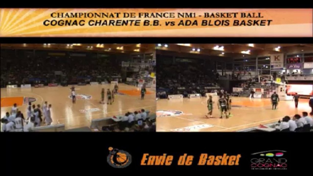 Différé du "live" NM1 : Cognac  vs Blois
