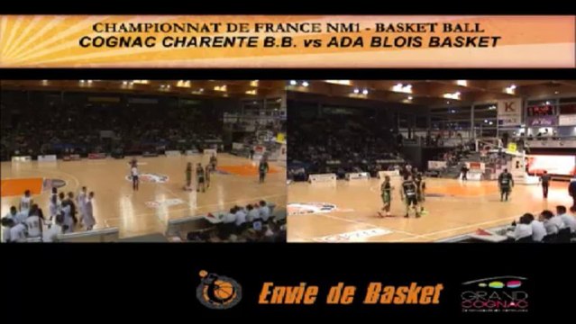 Différé du live NM1 : Cognac vs Blois