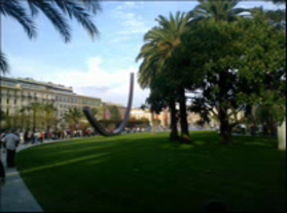 nice, promenade du paillon