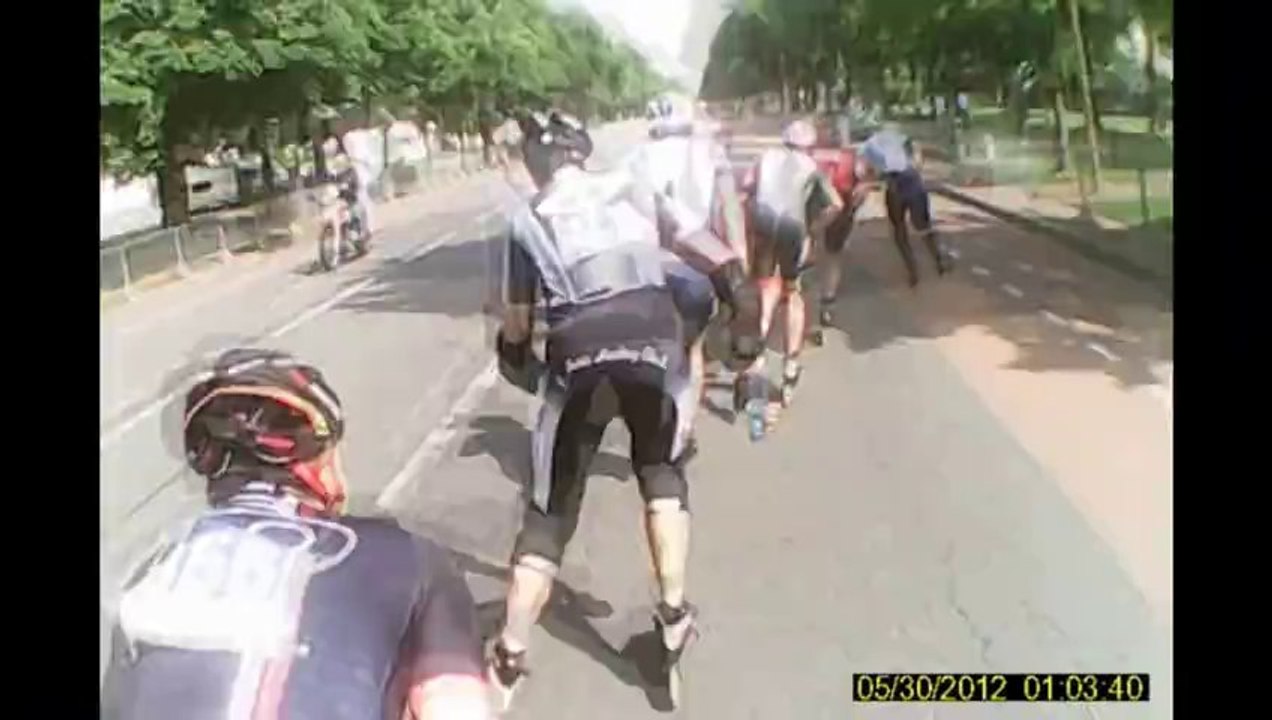 V2H 2013 Masters Europe Dijon Roller Arrivée