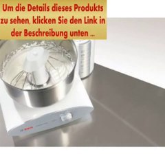 Angebote Bosch MUM6N11 Küchenmaschine Styline MUM6 (800 Watt) weiß