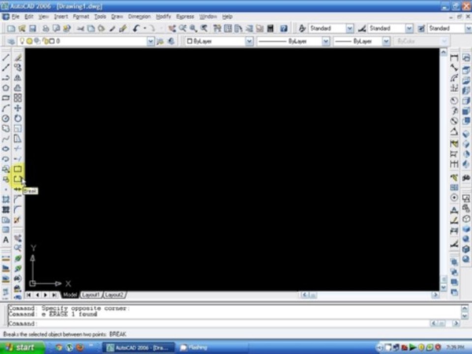 Autodesk - Auto CAD 2006/2008 - Command -Break,Break at Point, Extand, Joint, Trim - Urdu / Hindi 