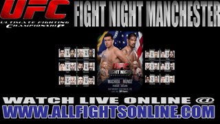Watch Machida vs Munoz Fight Online Video Stream