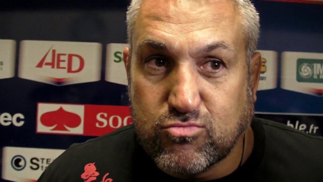 Rugby Top 14 - Christophe Urios réagit après Grenoble - Oyonnax