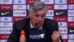 Rueda de prensa de Ancelotti tras perder contra el Barcelona en Liga