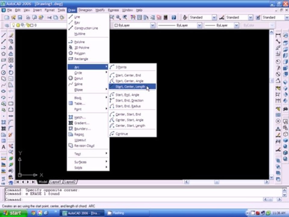Autodesk - Auto CAD 2006/2008 - Tool - Arc - Urdu / Hindi