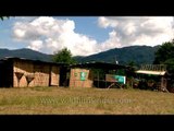 Various stalls at the Ziro Music Fest