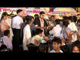 Akshay Kumar at Lav Kush Ramlila Committe's Raavan Vadh in Delhi