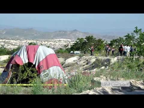 2 killed in hot air balloon crash in Turkey