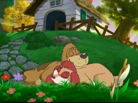 Le noël des 9 chiens (dessin animé) en francais