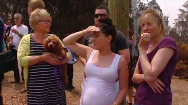 Danish Royals visit Australian bushfire-ravaged town