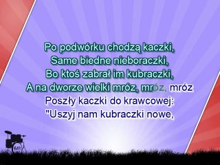 Kaczki - linia melodyczna