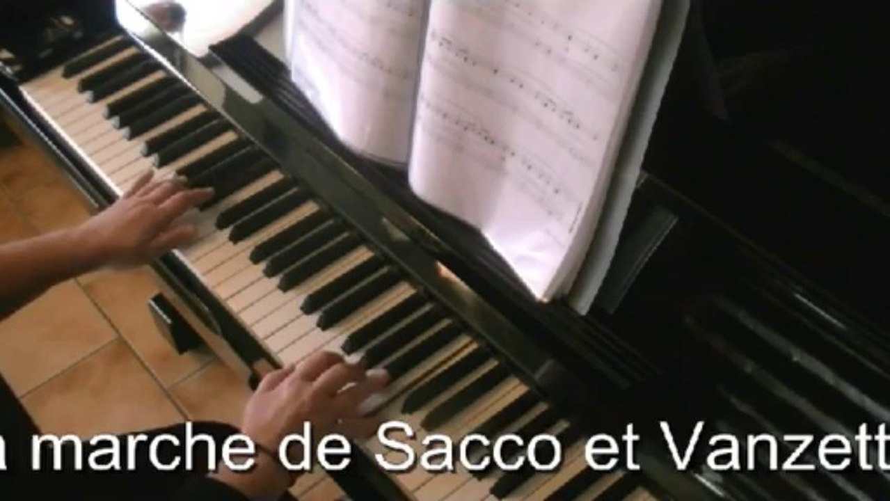 la marche de Sacco et Vanzetti