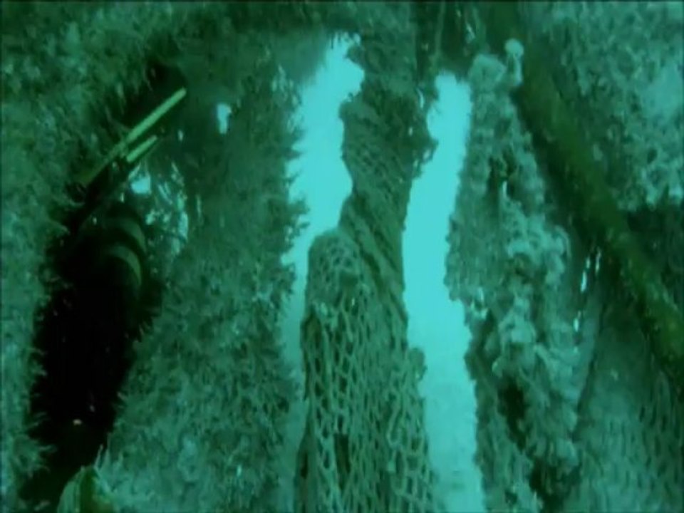 L'épave du chalutier l'Espérance