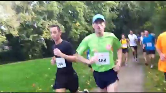FOULÉES DE NOYAL-CHATILLON / SEICHE 2013 avec mario et son petit vélo