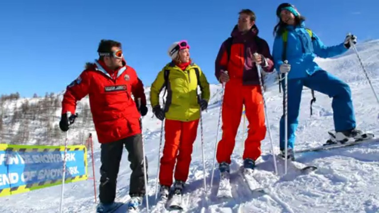 Piste Noire - Cécile et Julien - Altitude 2200m, le SnowPark vous tend les bras.