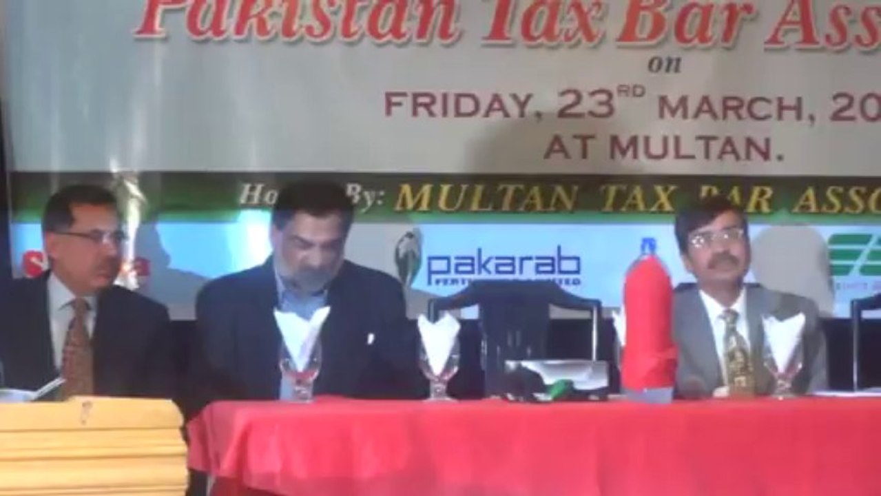 Welcome Address By Mr. Zulfiqar Khan at Pre Budget Seminar