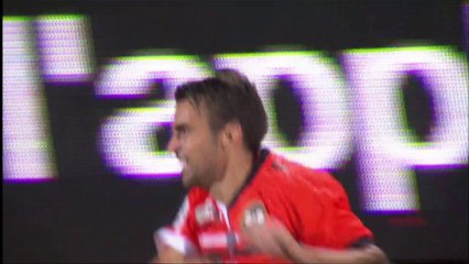 But Yann JOUFFRE (55ème) - FC Lorient - FC Sochaux-Montbéliard (2-1) - 2013/2014