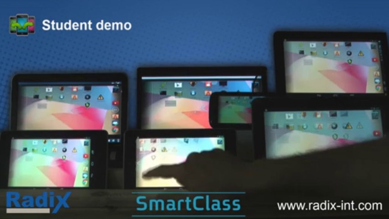 Tablet and laptop classroom management software. SmartClass for
