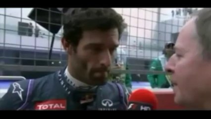 Sky Sports F1: Mark Webber Grid interview (2013 Indian Grand Prix)