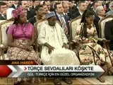 Cumhurbaşkanı Gül'e, 'Karamanoğlu Mehmet Bey Türk Dili Ödülü' verildi.
