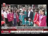 Başbakan Erdoğan Türkçe Olimpiyatları'nın kapanış konuşmasını yapıyor.