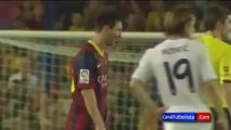 Messi se burla por las protestas de Cristiano Ronaldo - Barcelona 2-1 Real Madrid 26-10-2013