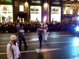 Sochi Olympic Torch Relay on Nevsky Avenue in Saint-Petersburg