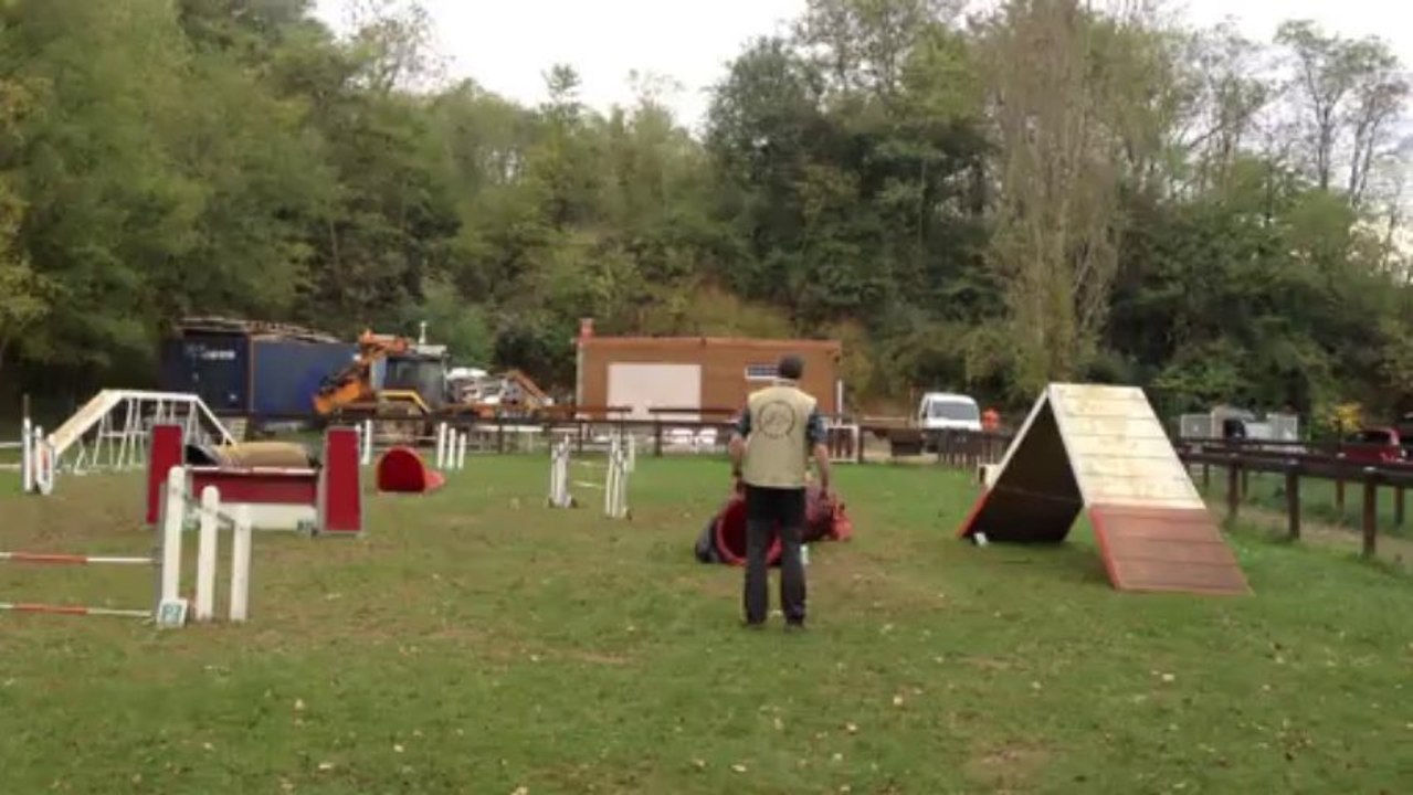 Baïla et Mathilde - Agility2