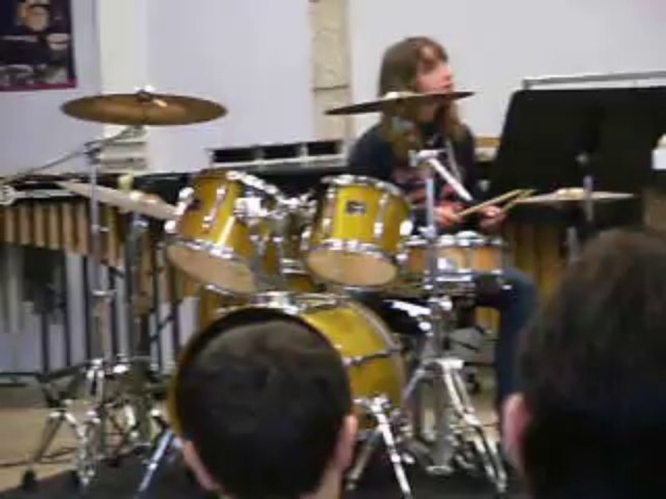 Bref, j'ai ratée mes auditions de batterie