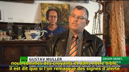 RT. Les Afrikaners se préparent à fuir le génocide anti-blancs S/T