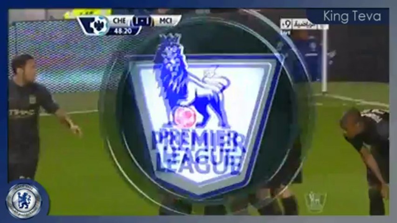 Chelsea Vs Man City - 1-1 Aguero Goal