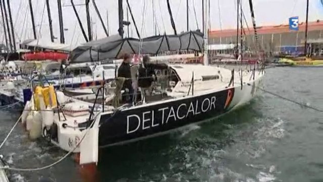 Le Havre : les skippers protègent leurs bateaux avant la tempête